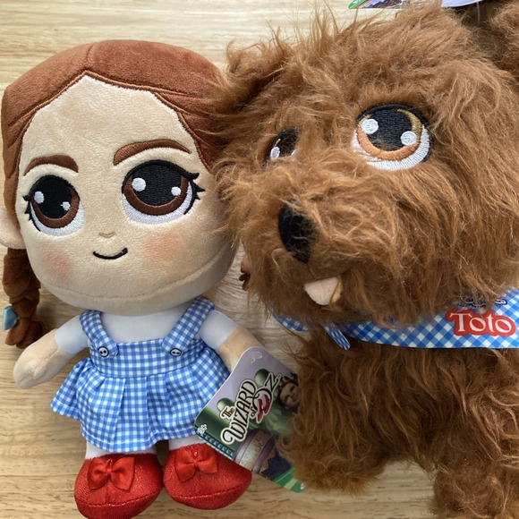 Jazwares Other - Wizard Of Oz DOROTHY 8" Plush Red Slippers 2025 And TOTO Jazwares NWT Lot Of 2
